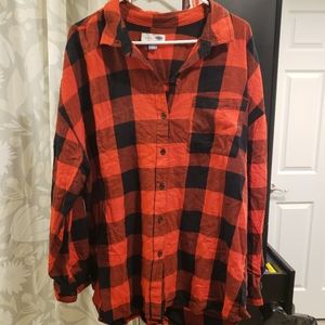 Old Navy Boyfriend flannel